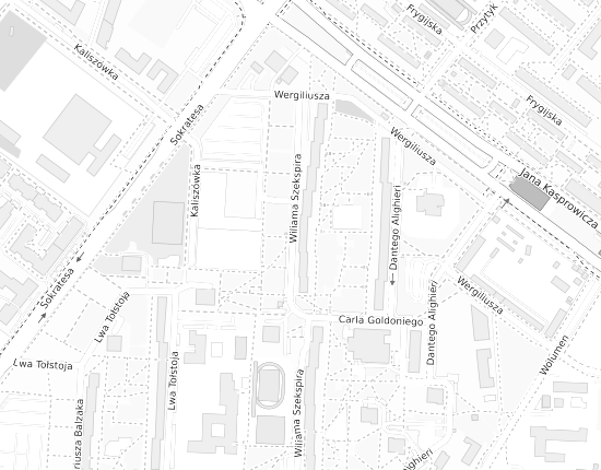 Mapa z adresem organizacji