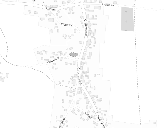 Mapa z adresem organizacji