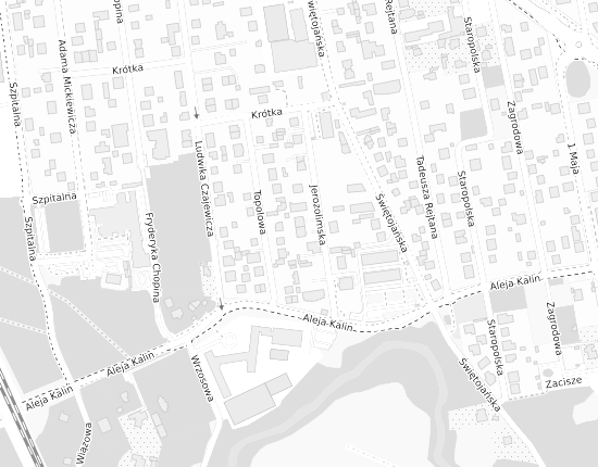 Mapa z adresem organizacji