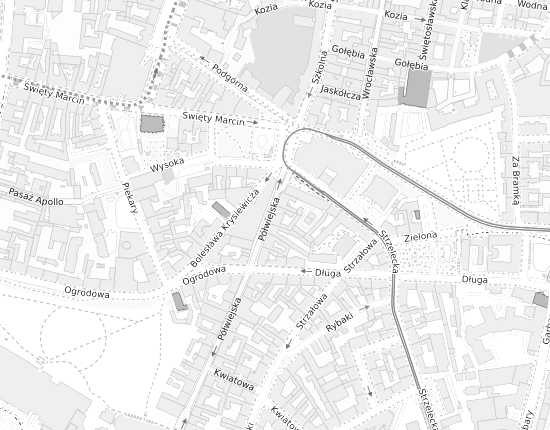 Mapa z adresem organizacji