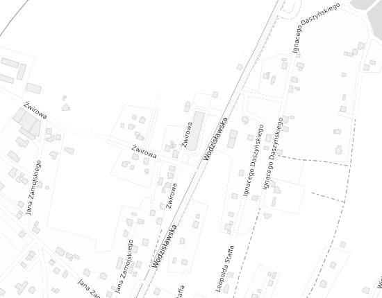 Mapa z adresem organizacji