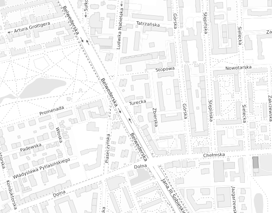 Mapa z adresem organizacji
