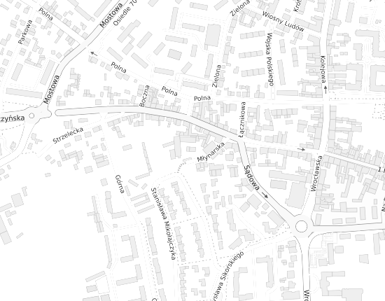 Mapa z adresem organizacji