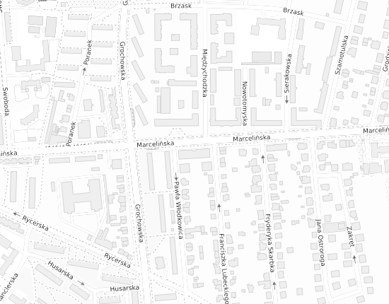 Mapa z adresem organizacji