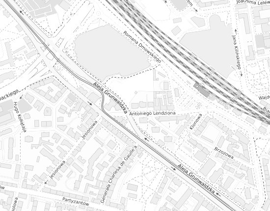 Mapa z adresem organizacji