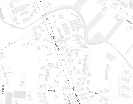 Mapa z adresem organizacji