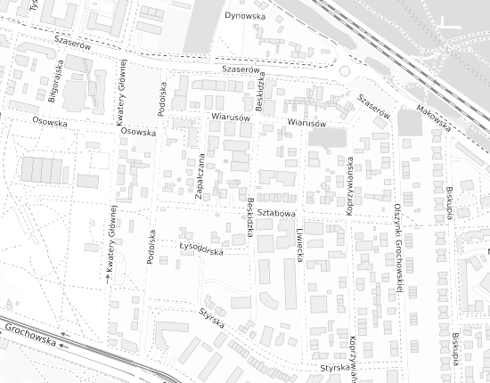 Mapa z adresem organizacji