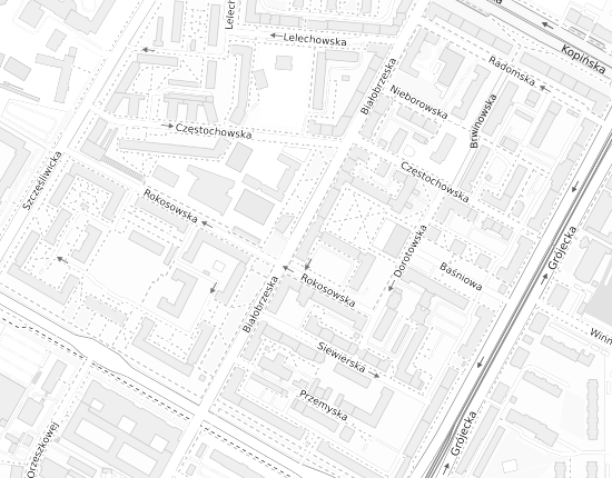 Mapa z adresem organizacji