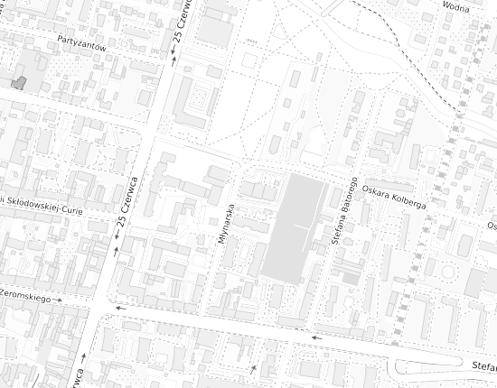 Mapa z adresem organizacji