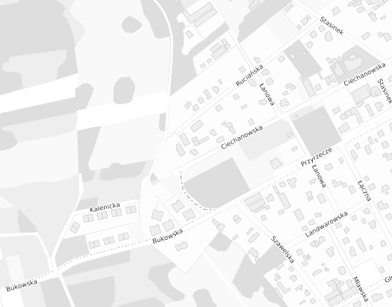 Mapa z adresem organizacji