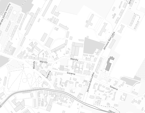 Mapa z adresem organizacji