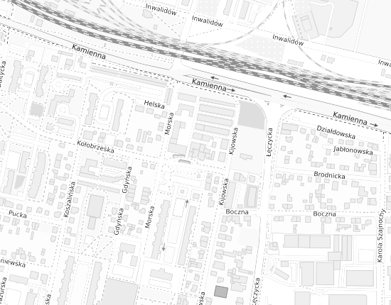 Mapa z adresem organizacji