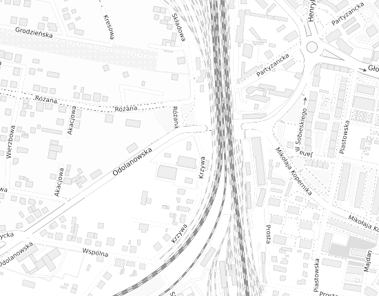 Mapa z adresem organizacji