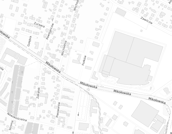 Mapa z adresem organizacji