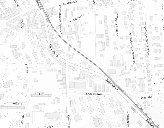 Mapa z adresem organizacji