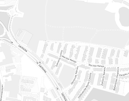 Mapa z adresem organizacji