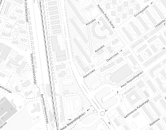 Mapa z adresem organizacji