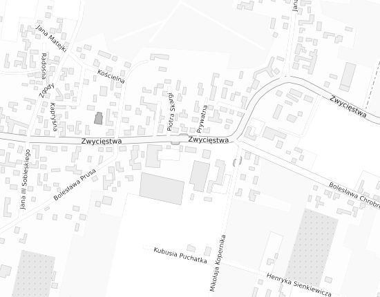 Mapa z adresem organizacji