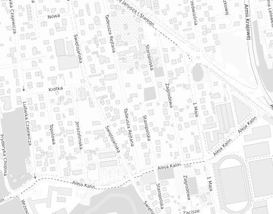 Mapa z adresem organizacji