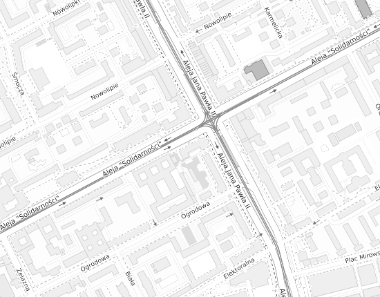 Mapa z adresem organizacji