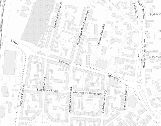 Mapa z adresem organizacji