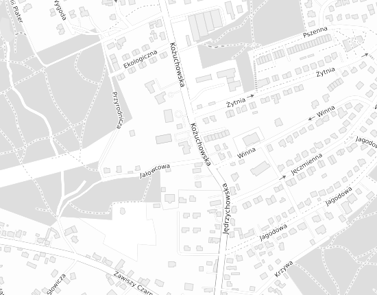 Mapa z adresem organizacji
