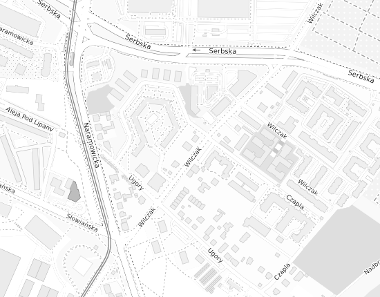 Mapa z adresem organizacji