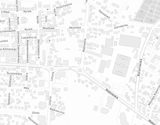 Mapa z adresem organizacji