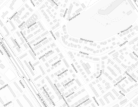 Mapa z adresem organizacji