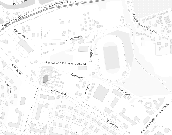 Mapa z adresem organizacji