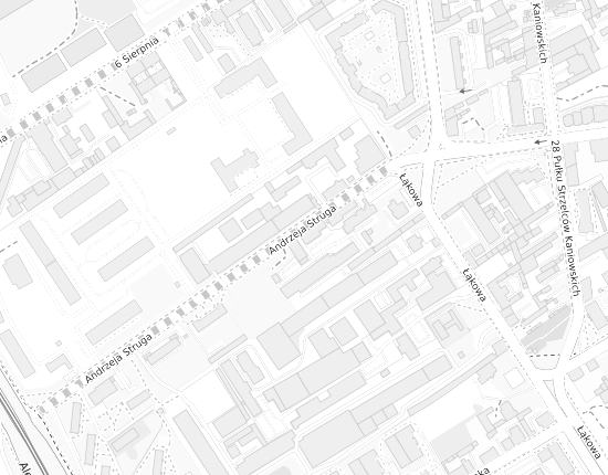 Mapa z adresem organizacji