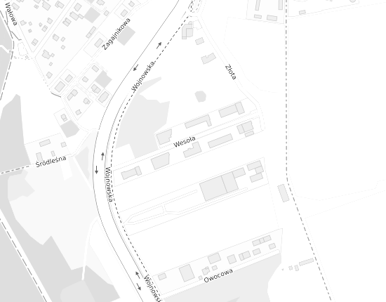 Mapa z adresem organizacji