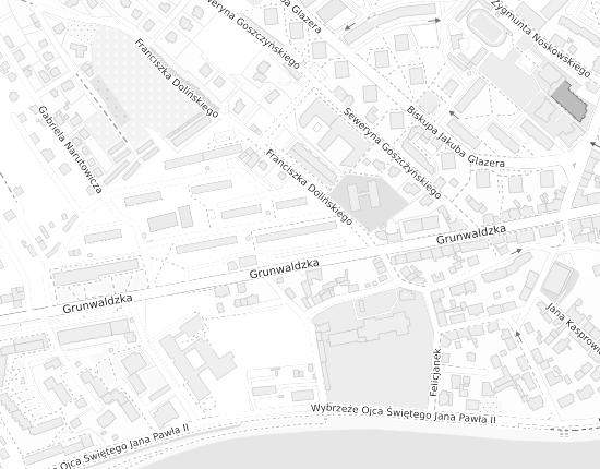 Mapa z adresem organizacji