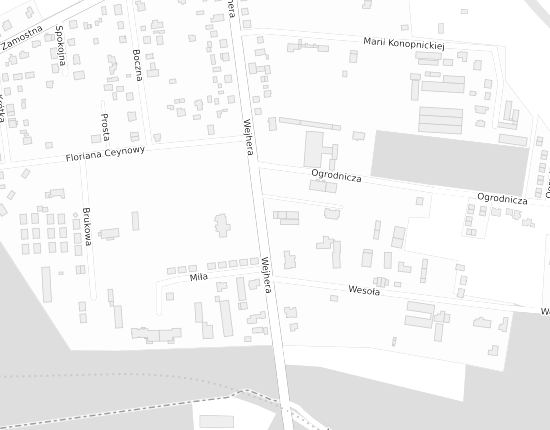 Mapa z adresem organizacji