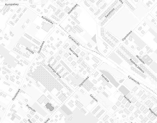 Mapa z adresem organizacji