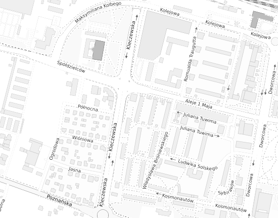 Mapa z adresem organizacji