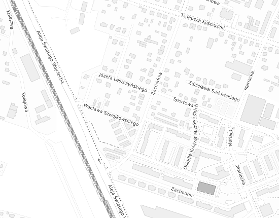 Mapa z adresem organizacji