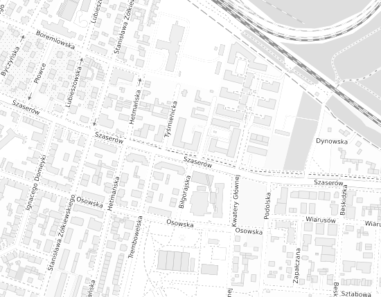 Mapa z adresem organizacji