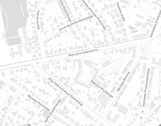 Mapa z adresem organizacji