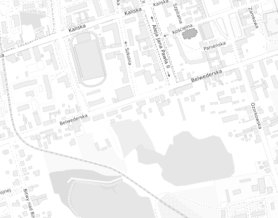 Mapa z adresem organizacji
