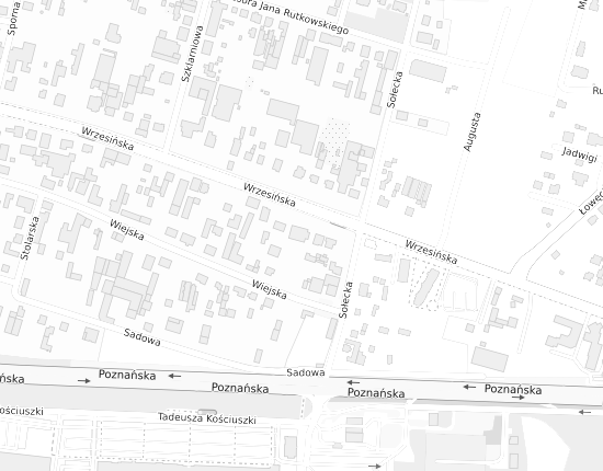 Mapa z adresem organizacji