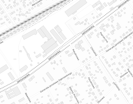 Mapa z adresem organizacji