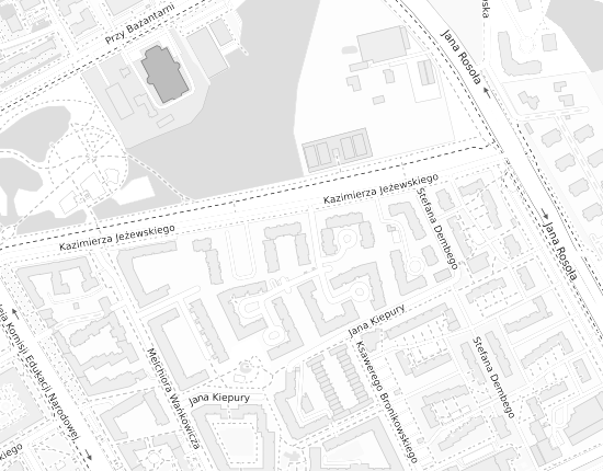 Mapa z adresem organizacji
