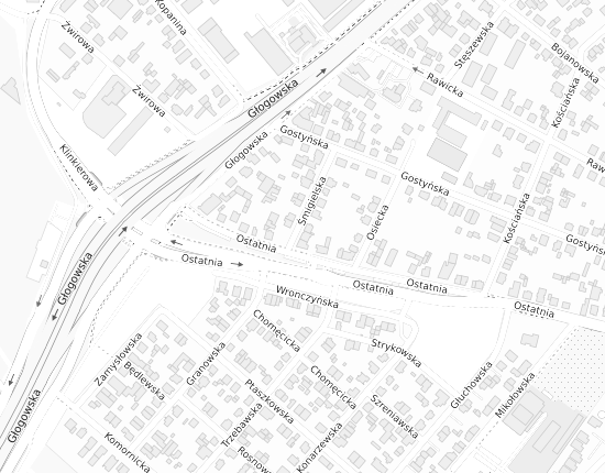 Mapa z adresem organizacji