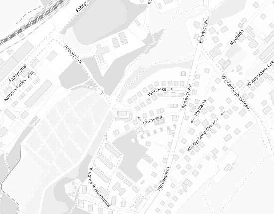 Mapa z adresem organizacji