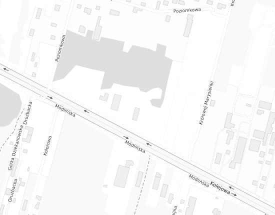 Mapa z adresem organizacji