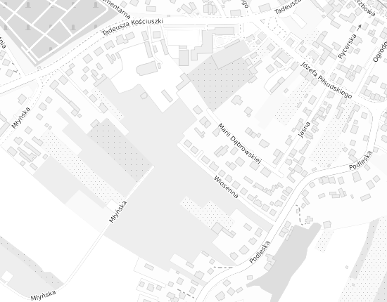 Mapa z adresem organizacji