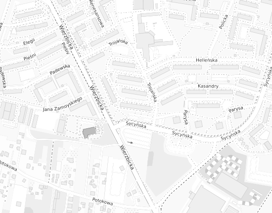 Mapa z adresem organizacji
