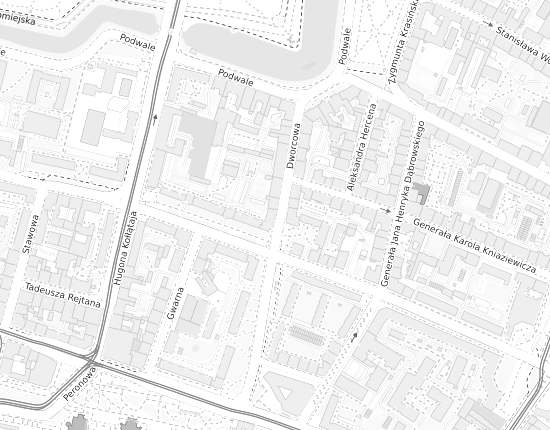 Mapa z adresem organizacji