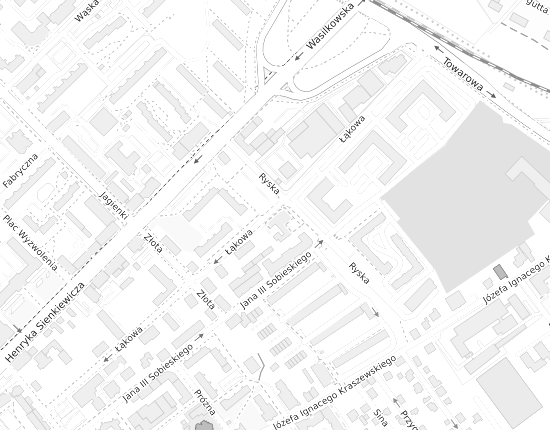 Mapa z adresem organizacji